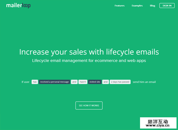 色彩中的暖男！20个风格多样的绿色系网站欣赏