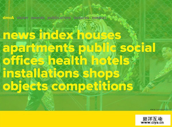 色彩中的暖男！20个风格多样的绿色系网站欣赏