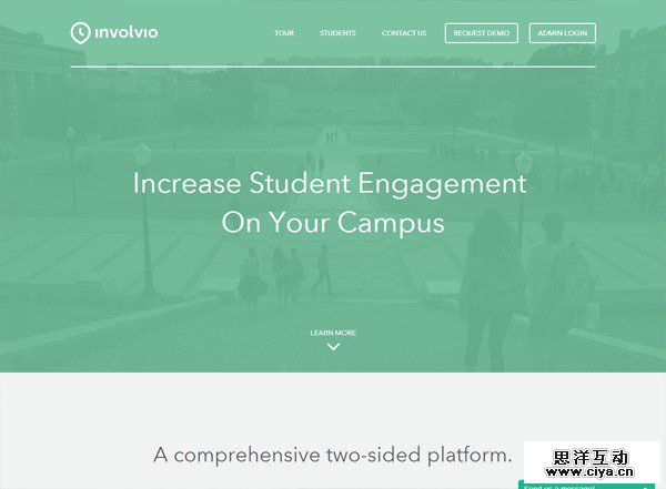 色彩中的暖男！20个风格多样的绿色系网站欣赏