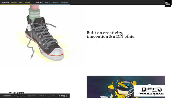 个性分明！25个狂拽帅酷设计工作室网站赏析