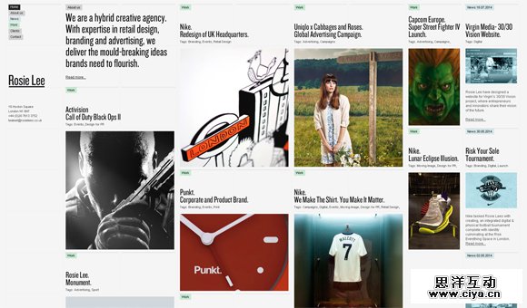 个性分明！25个狂拽帅酷设计工作室网站赏析