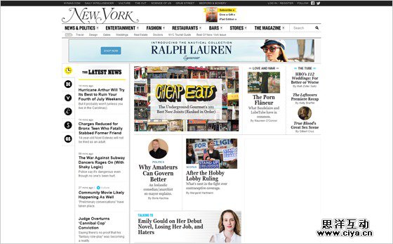 玩转博客！新闻类网站风格设计原则