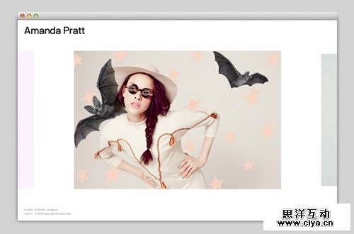 极简也疯狂！一组心间一亮的极简风格网站欣赏