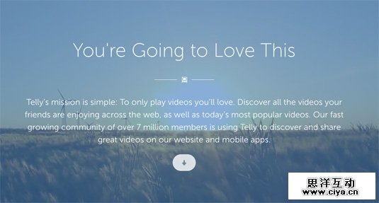 活色生香！16款使用视频背景网页欣赏