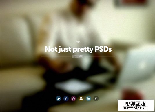 活色生香！16款使用视频背景网页欣赏