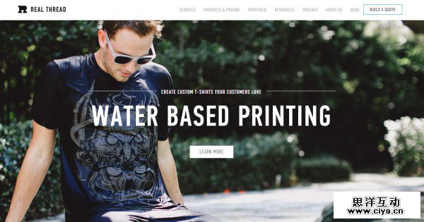 帅Tee来袭！一组另类的t-shirt购物网站欣赏