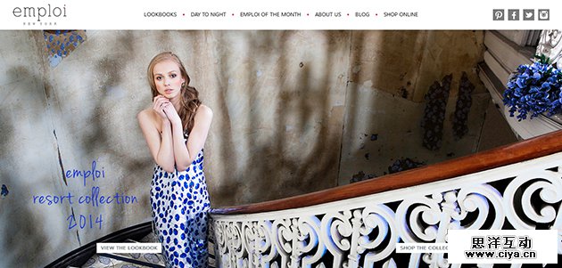 完全把持不住！一组帅哥美女云集的时尚网站欣赏