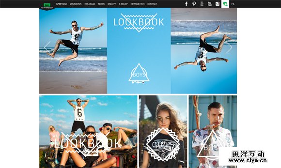 超赞！20个矩形元素为特色的创意网站欣赏