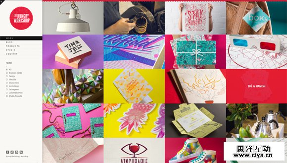 超赞！20个矩形元素为特色的创意网站欣赏