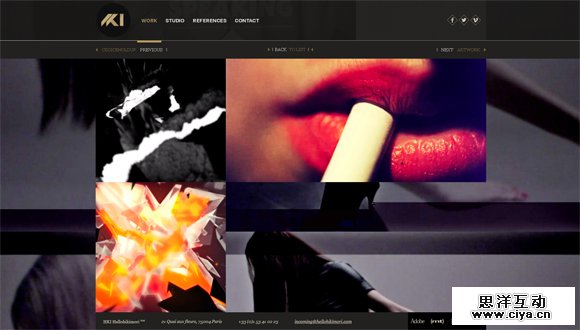 超赞！20个矩形元素为特色的创意网站欣赏