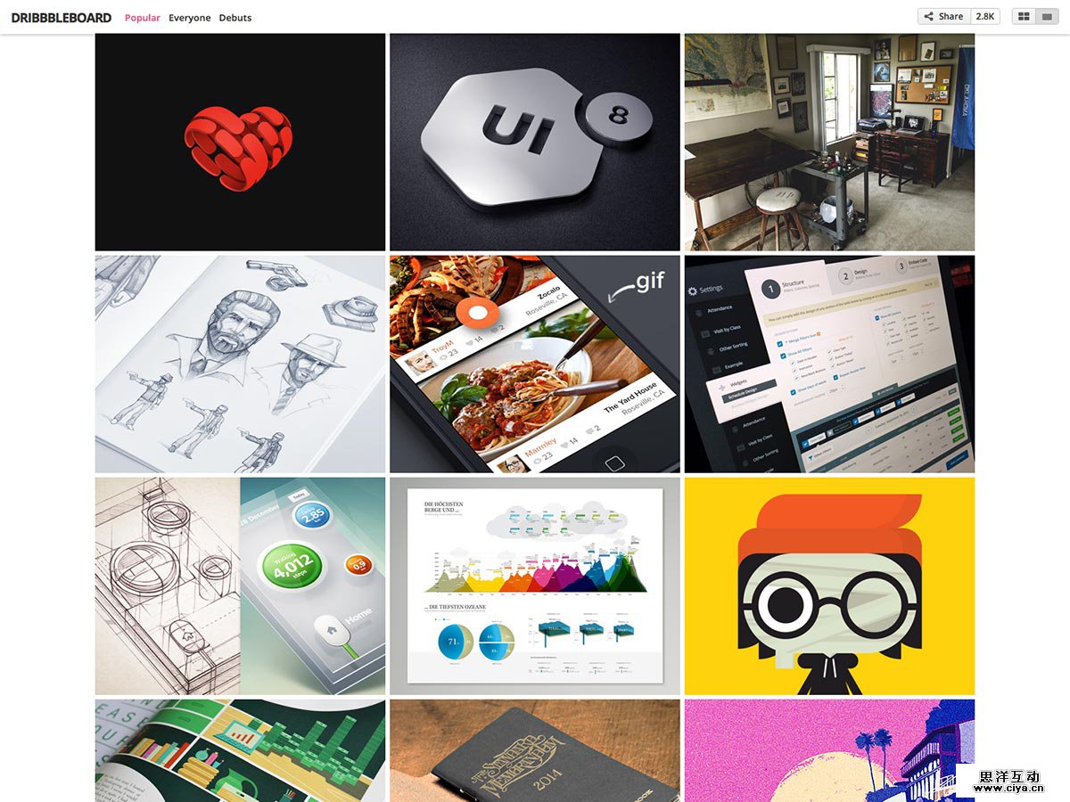 dribbbleboard