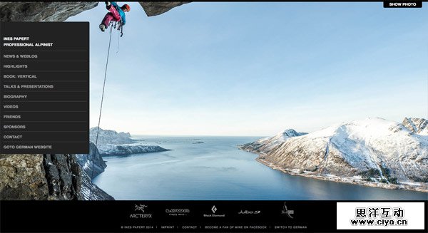 这就是甲方说的大气！25个大气的大山元素网站欣赏