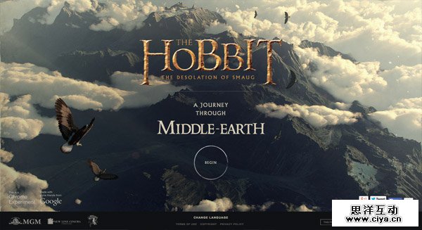 这就是甲方说的大气！25个大气的大山元素网站欣赏