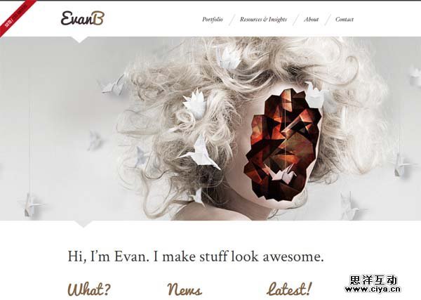 我的地盘听我的！20个大胆逆势而为的优秀网站