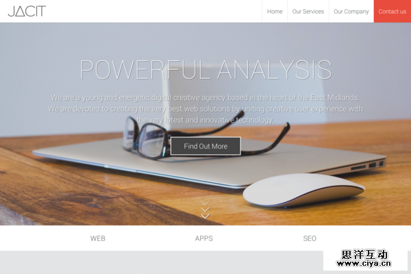 木纹理背景网页设计欣赏