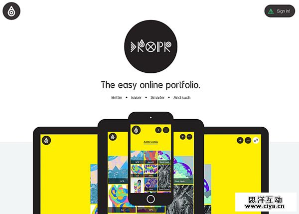 前方高能预警！20个炒鸡棒的HTML 5网站欣赏！