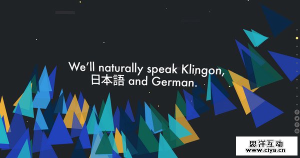 Soleil Noir 18个超酷的多边形背景网页设计