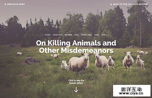 全新的阅读体验！7个创意惊人的文本展示效果