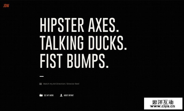 个站中的「X」战警！30个奔放的自由设计师个人网站欣赏