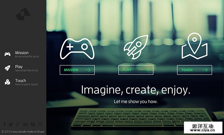 个站中的「X」战警！30个奔放的自由设计师个人网站欣赏