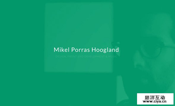 个站中的「X」战警！30个奔放的自由设计师个人网站欣赏