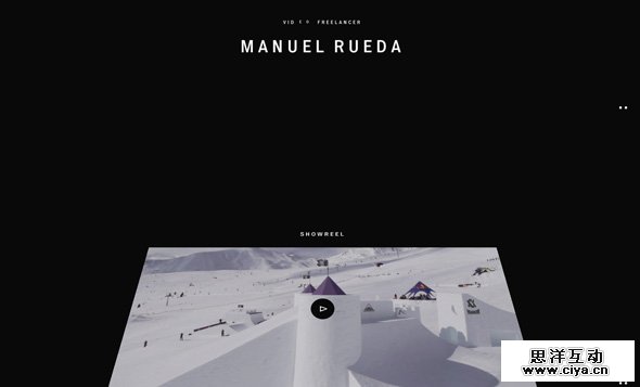 个站中的「X」战警！30个奔放的自由设计师个人网站欣赏