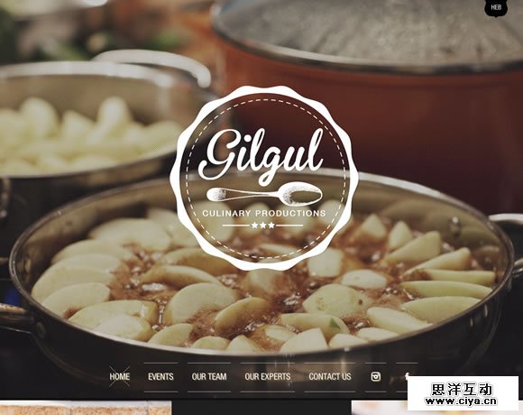 food10 舌尖上的网页设计——10个超美味的餐饮类网站