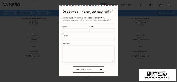 请联系我！25个创意风趣的网站联系人页面