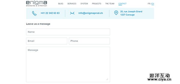 请联系我！25个创意风趣的网站联系人页面