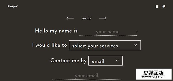 请联系我！25个创意风趣的网站联系人页面