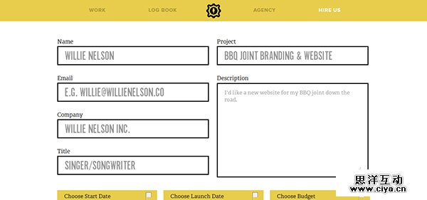 请联系我！25个创意风趣的网站联系人页面