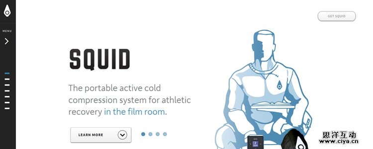 Squid Compression Fixed Top Navigation Button