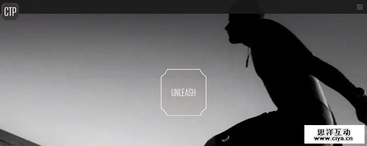 CTP Three-Line  Fixed Top Navigation