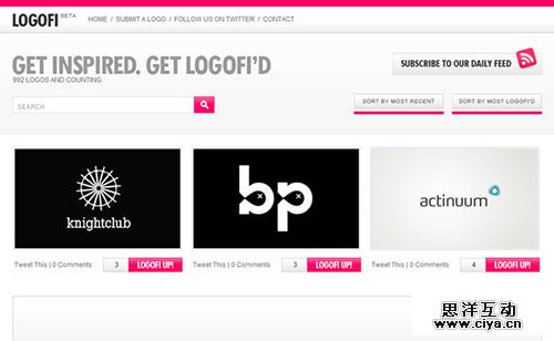 37个设计师们值得收藏的Logo设计资源分享网站