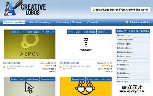 37个设计师们值得收藏的Logo设计资源分享网站