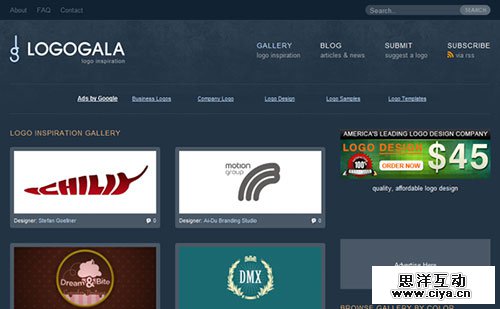 37个设计师们值得收藏的Logo设计资源分享网站
