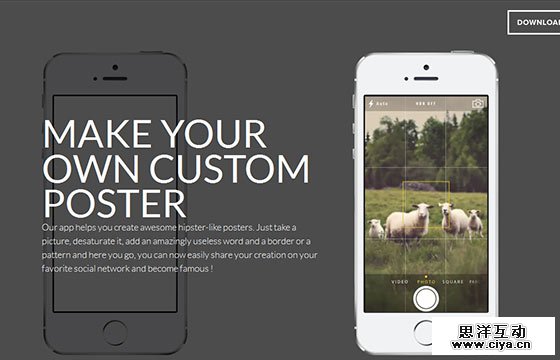 Fresh One Page Website Design