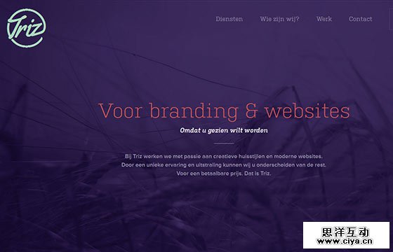 Fresh One Page Website Design