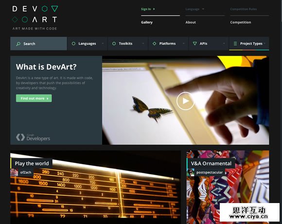 11 Inspiring Examples of Dark Colors in Web Design