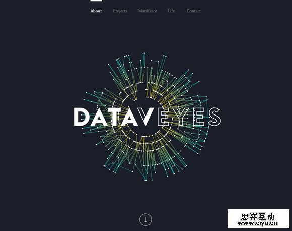 11 Inspiring Examples of Dark Colors in Web Design