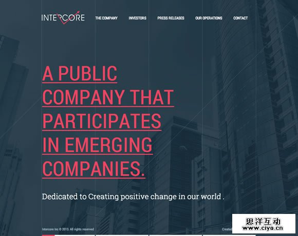 11 Inspiring Examples of Dark Colors in Web Design