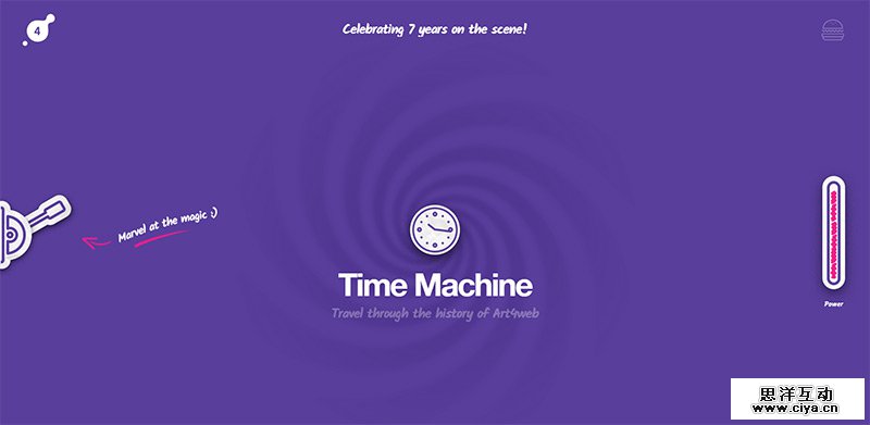 Travel in history of Art4web in Best Creative Website Designs of 2014