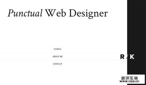 Roman Kirichik in Showcase of Creative Personal Portfolio Websites