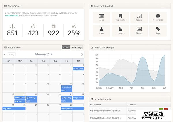 TemplateVamp in 23 Free HTML Templates