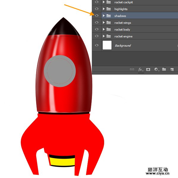 PS中级教程！手把手教你打造超酷炫的宇宙飞船
