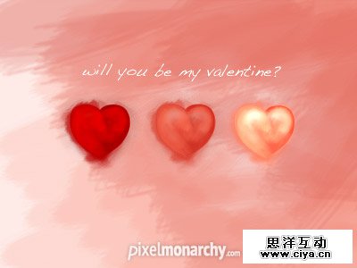 Hand Draw Valentine Heart Icons by Mariusz Zawistowicz in 16 Valentine's Day Design Freebies