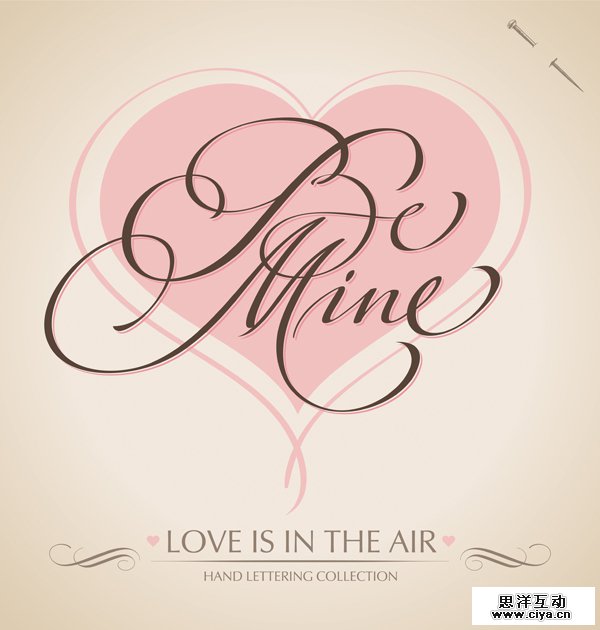 Valentine Calligraphy Collection by Letterstock and The Fontmaker in St. Valentine's Day: Inspiration Showcase