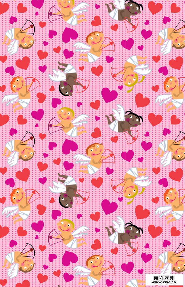 Valentine's Day Pattern Designs by Ed Miller Design in St. Valentine's Day: Inspiration Showcase