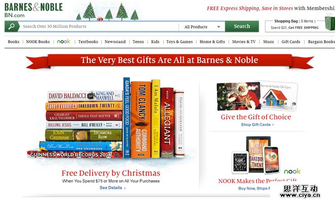 barnes noble bookstore website