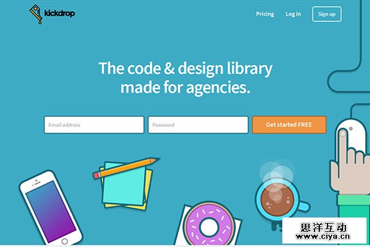 Creative Single Page Website Design